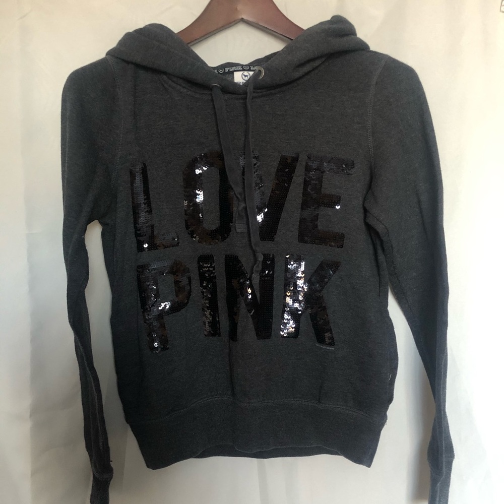 Pink sequence vs hoodie